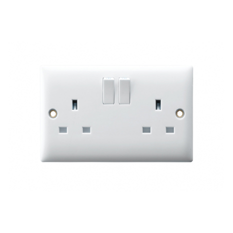 13A TWIN SWITCHED SOCKET OUTLET